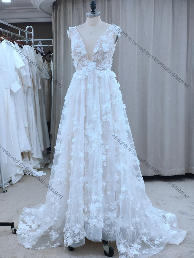 Платье принцессы с цветочным узором для невесты торжественное платье 100%