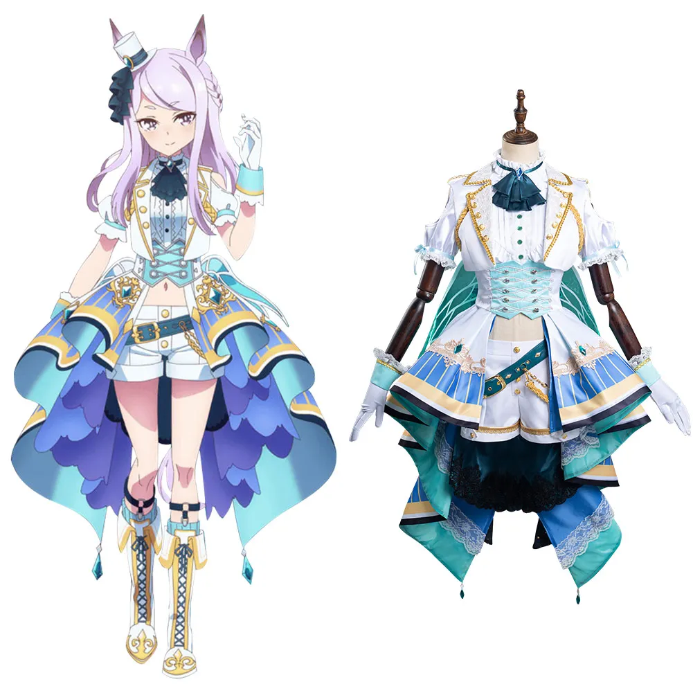 

Anime Pretty Derby Mejiro McQueen Cosplay Costume Dress Outfits Halloween Carnival Suit