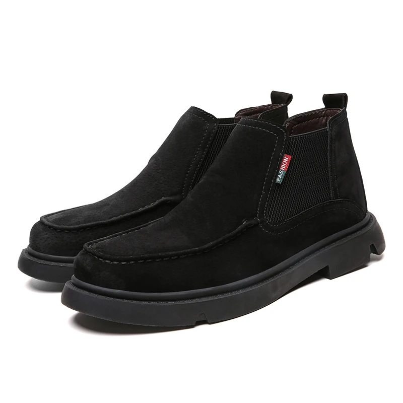 Мужские повседневные теплые зимние ботинки дышащие мужские Мужская обувь зимняя