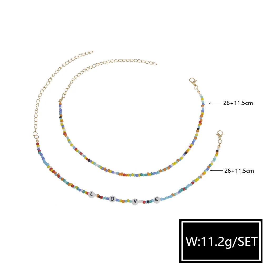 2020 New Boho Pearl Chokers Clavicle Collar Initial Necklace Multicolor Beads Chain Short Necklaces Charms Bohemain Jewelry | Украшения и