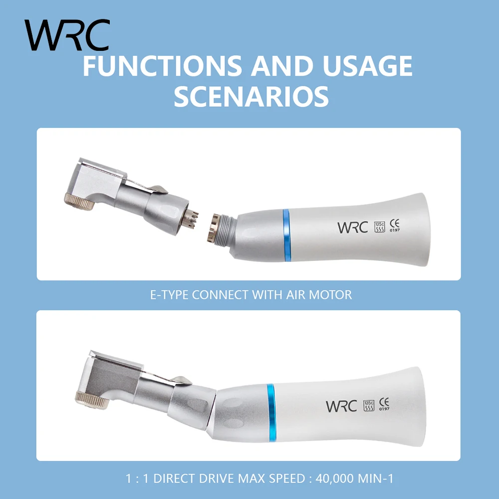 

Dental student Handpiece Kit Air Turbine Straight Contra Angle Air Motor 2/4Holes Available