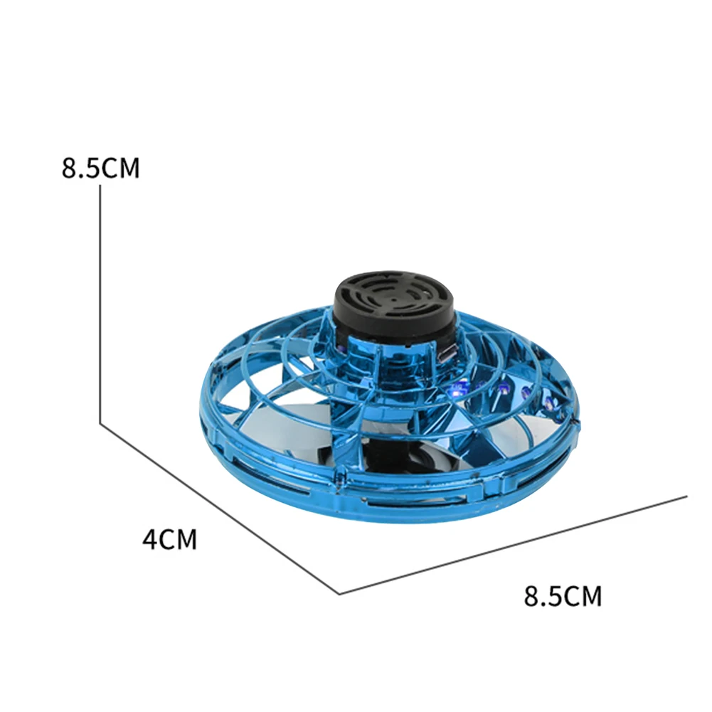 

Induction Flying With Light Gyro Toy Cool Gyro + Gyro Two-In-One Novelty Toy Can Fly And Swing Childrens Classic Toy
