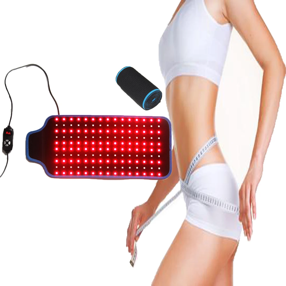 ADVASUN Red Led Light Therapy Wrap Belt Infrared 105 LED Anti Aging Therapy Light for Full Body Skin Pain Relief