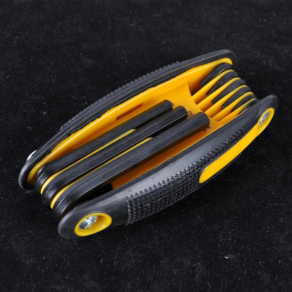 

A multi-purpose folding allen wrench key set L portable shape hexagonal wrench tool combo For Archery Accessories