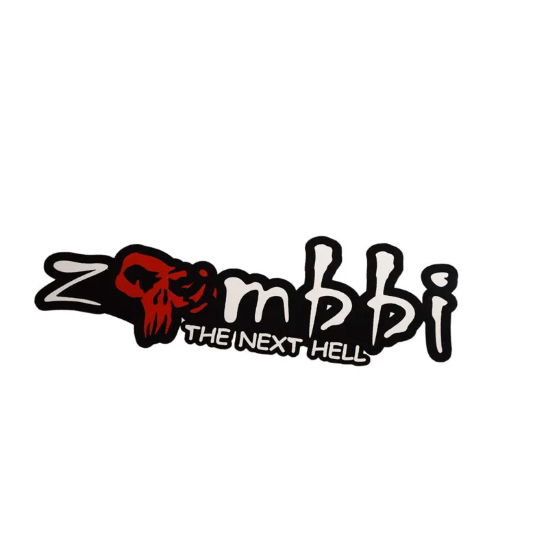 

Creativity ZOMBIE Car Stickers and Decals Fashion Rear Windshield Bumper Window Trunk Cover Scratches Accessories KK17*5cm