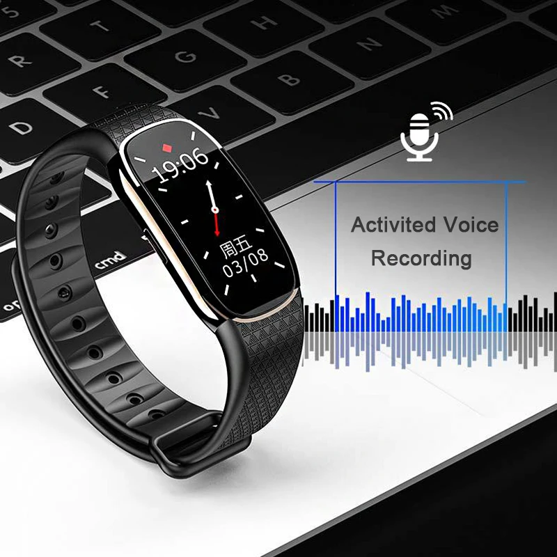 Новинка 2020 мини камера голосовое видео аудио рекордер Смарт-часы браслет |