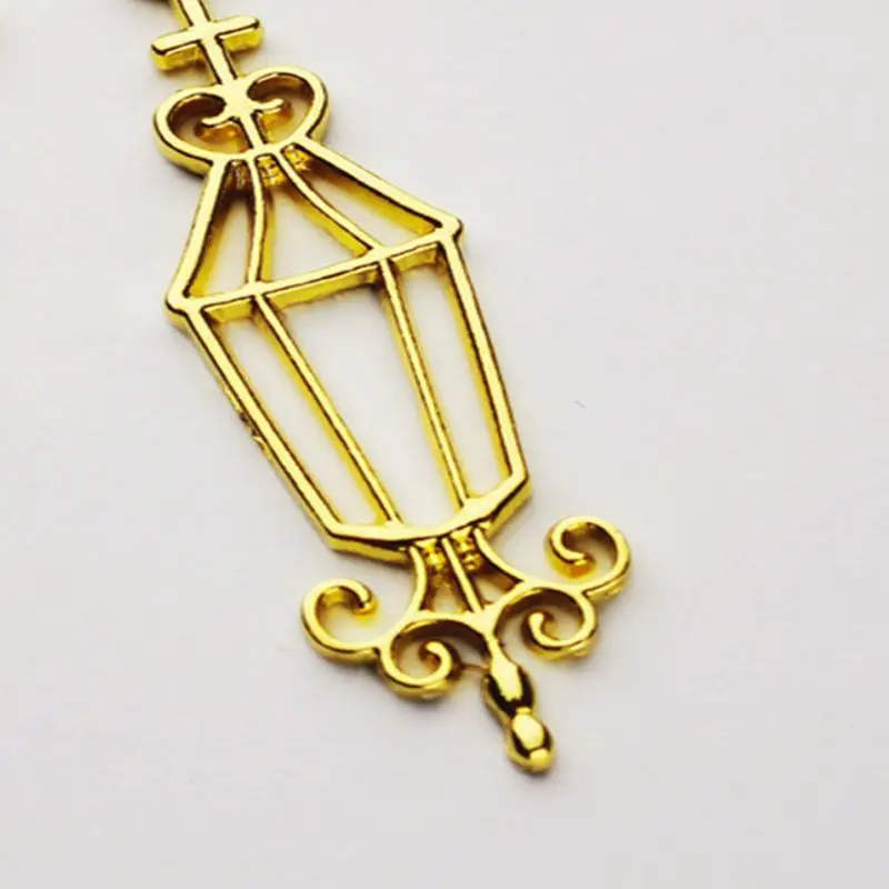 

DIY Metal Frame Jewelry Pendant Necklace Gold Cute Cartoon Dog Hollow Border 62KE