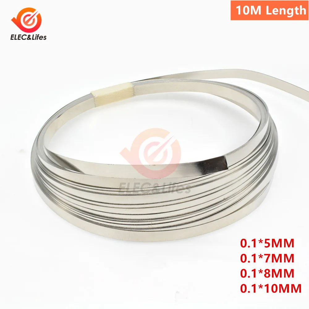 Никелевая пластина для литий ионных аккумуляторов 18650 1 рулон 10 м|Аппараты