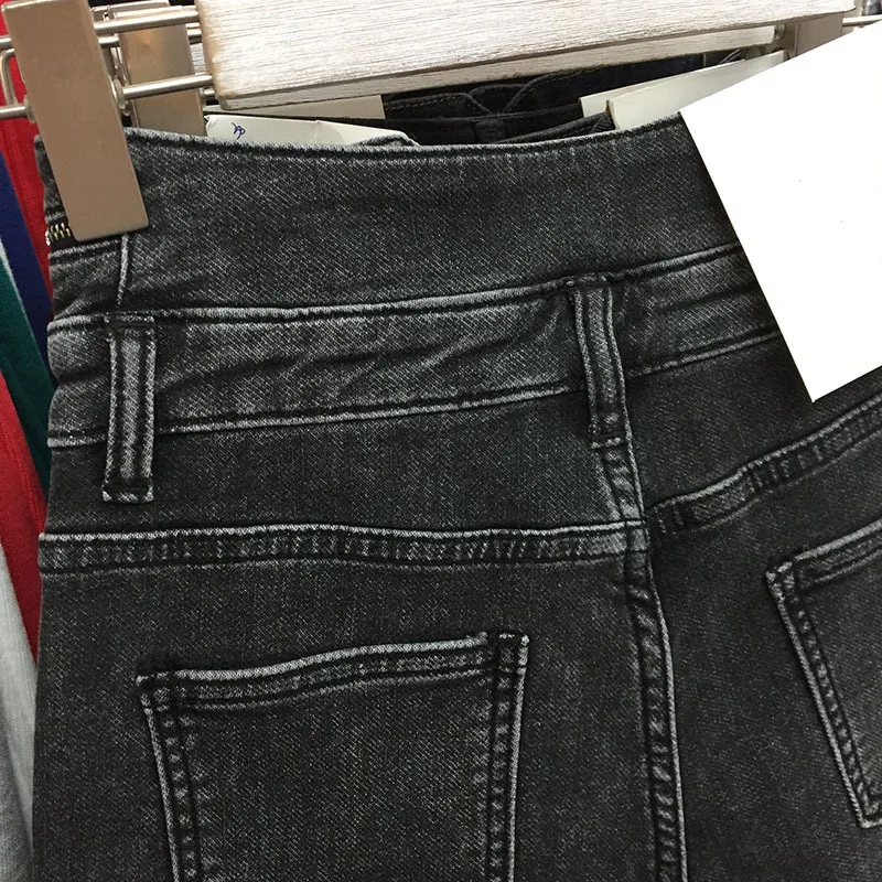 

IEQJ Women Asymmetrical Zipper Denim Wide Leg Shorts New High Waist Loose Fit Trousers Fashion Tide Spring Summer 2021 3D01620