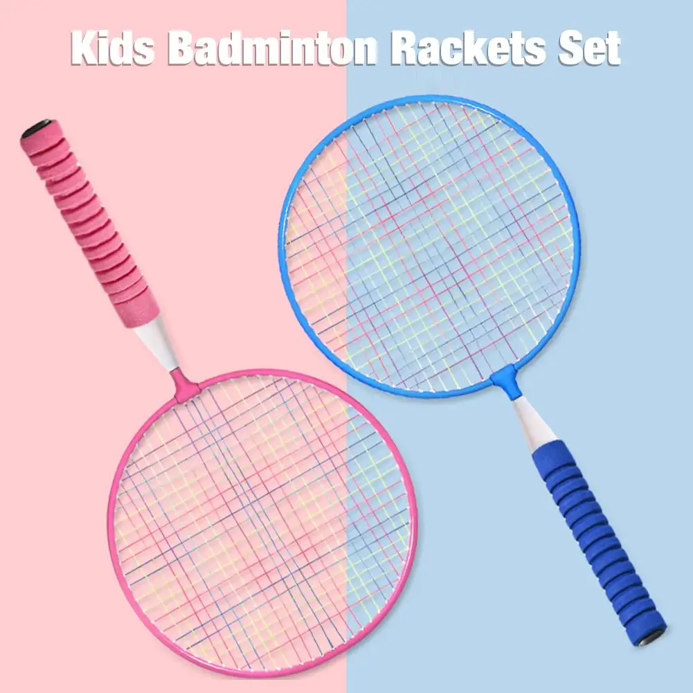 

Outdoor Entertainment Trainning Kids Adult Comfortable Alloy Materials Badminton Rackets Suitable For Children From 3 To12 Years