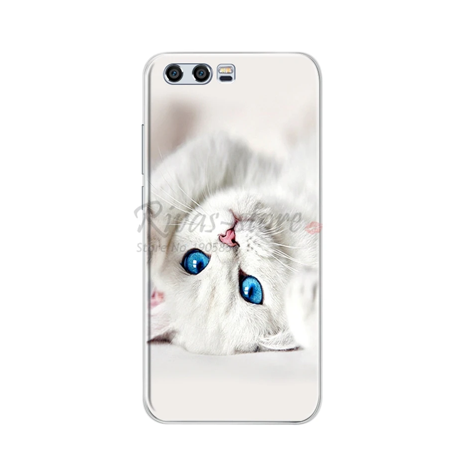 Мягкий силиконовый чехол из ТПУ для Huawei Honor 9 телефона прозрачный Чехлы Обложка 5 15