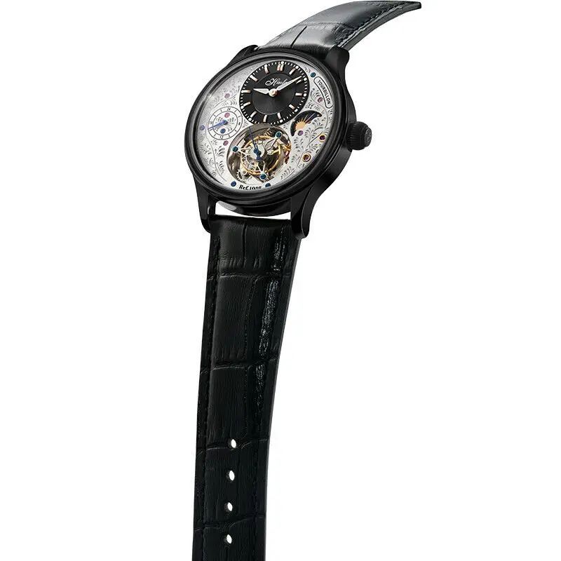 

Haofa new real tourbillon mechanical watch genuine German hollowed-out