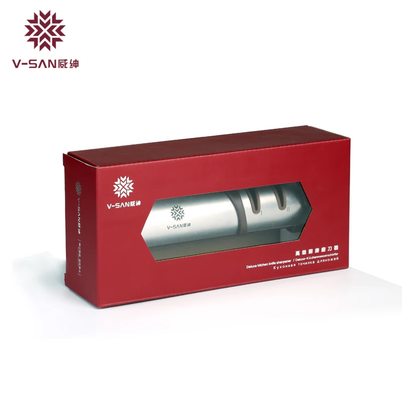 V SAN Профессиональная кухонная Многофункциональная точилка для ножей алмазные