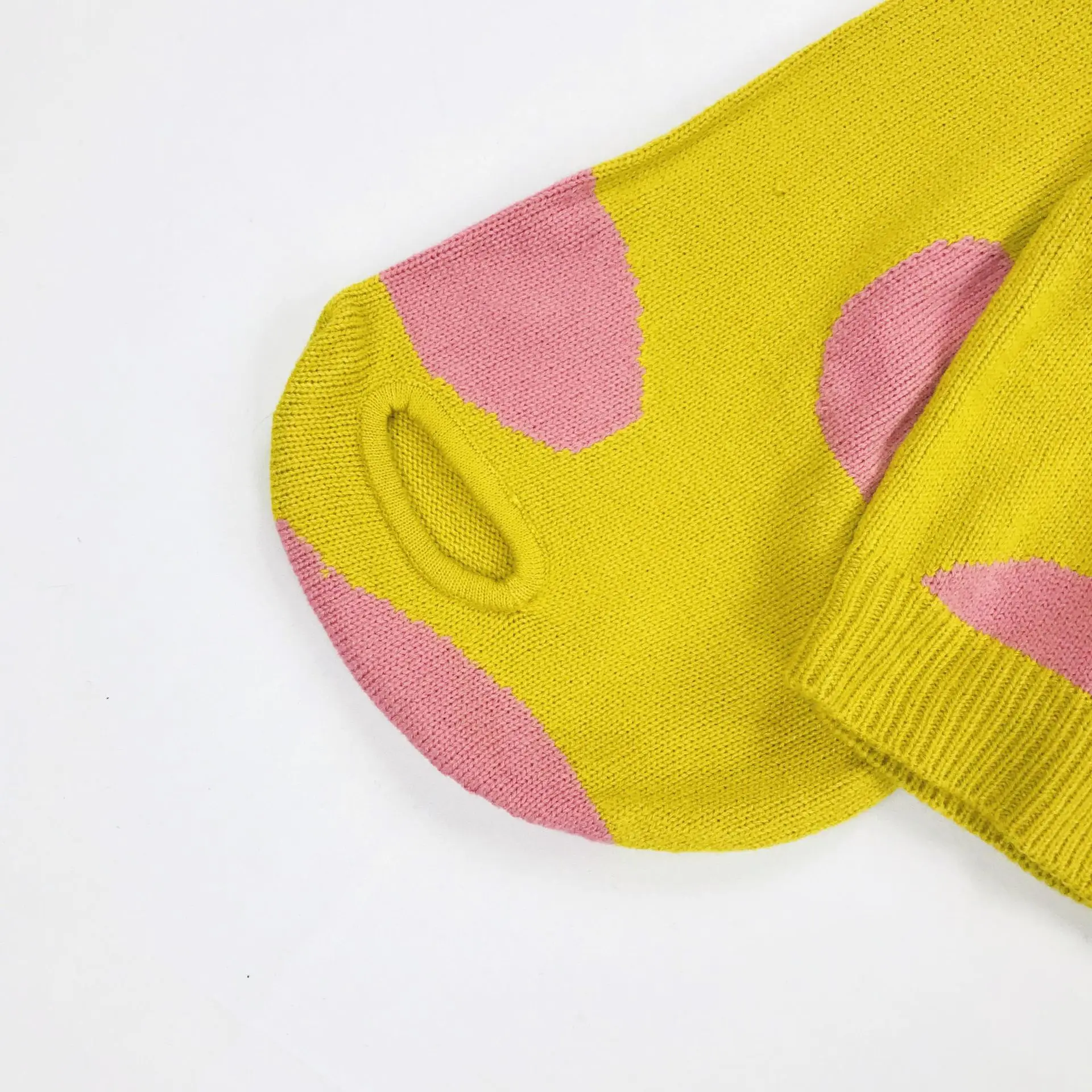 Свитер с вышивкой в виде Больших Глаз стиле Харадзюку свободные пуловеры