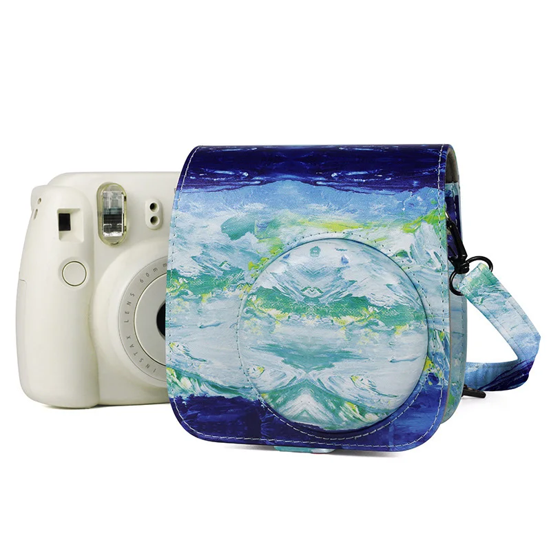 Чехол для Камеры Fujifilm Instax Mini 9 8 чехол из искусственной кожи аксессуары мгновенной