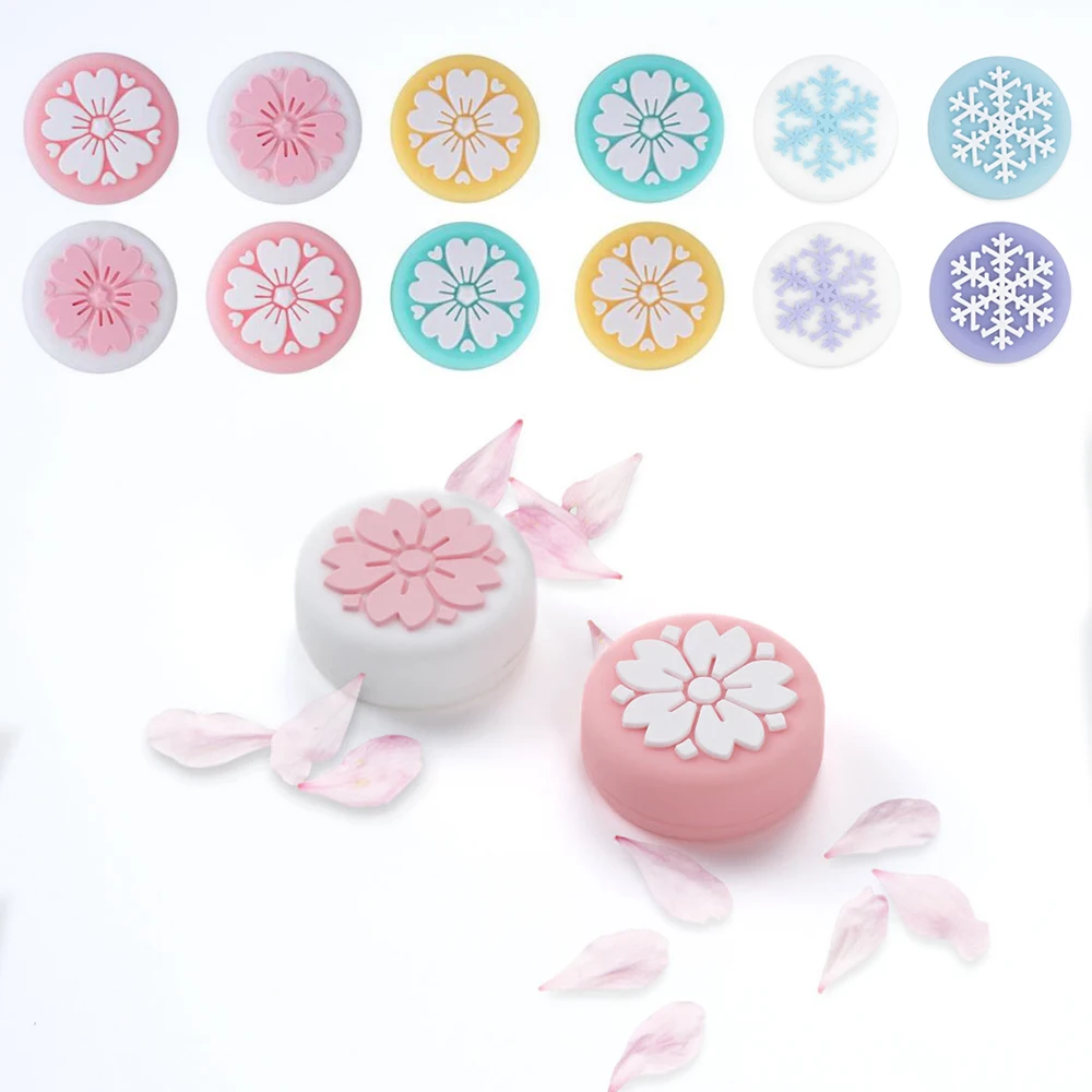 2020 Новый 4 шт джойстик Крышка геймпад Thumbstick чехол с милой снежинкой для большого