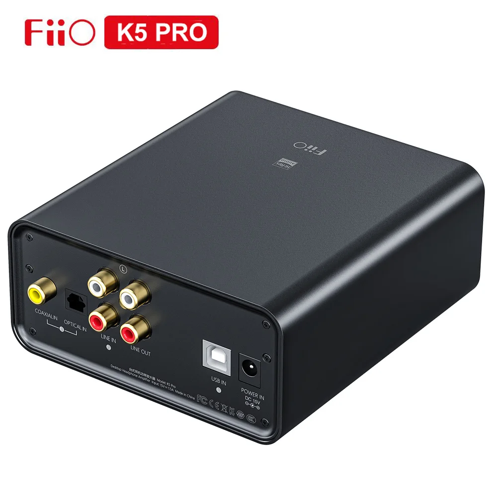 Усилитель для наушников FiiO K5 Pro Hi Fi ЦАП AK4493EQ 768K/32 бит|Усилители наушников| |