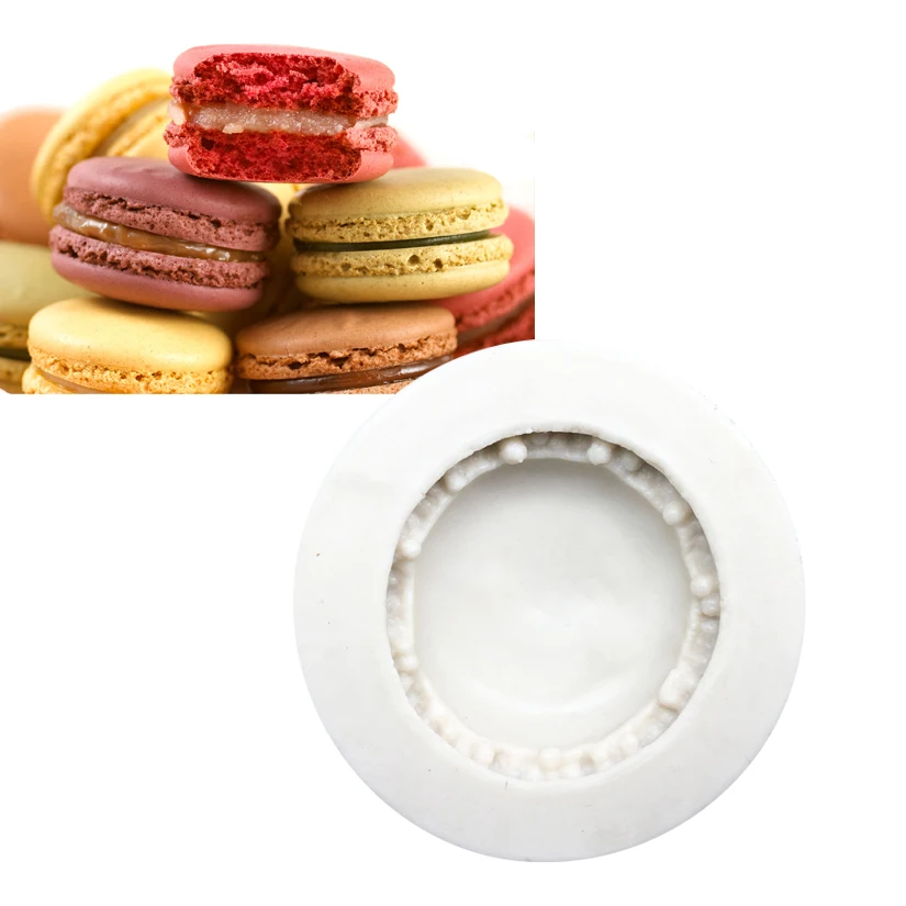 

Формы Macaroon инструменты для украшения тортов из мастики, 100% пищевые силиконовые формы для выпечки, силиконовые формы для мыла