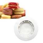Формы Macaroon инструменты для украшения тортов из мастики, 100% пищевые силиконовые формы для выпечки, силиконовые формы для мыла