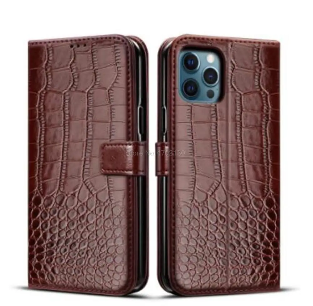 Кожаный чехол книжка для Apple iPhone XS Max X XR 12 Mini 11 Pro 7 8 6 6S Plus 5C|Бамперы| |