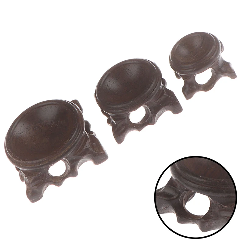 Прочная деревянная подставка для демонстрации шаров камней хрустальных