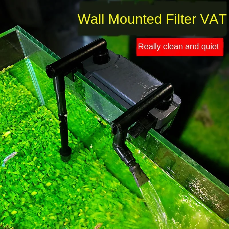 Внешний фильтр подвесной задний аквариумный настенный маленький электрический