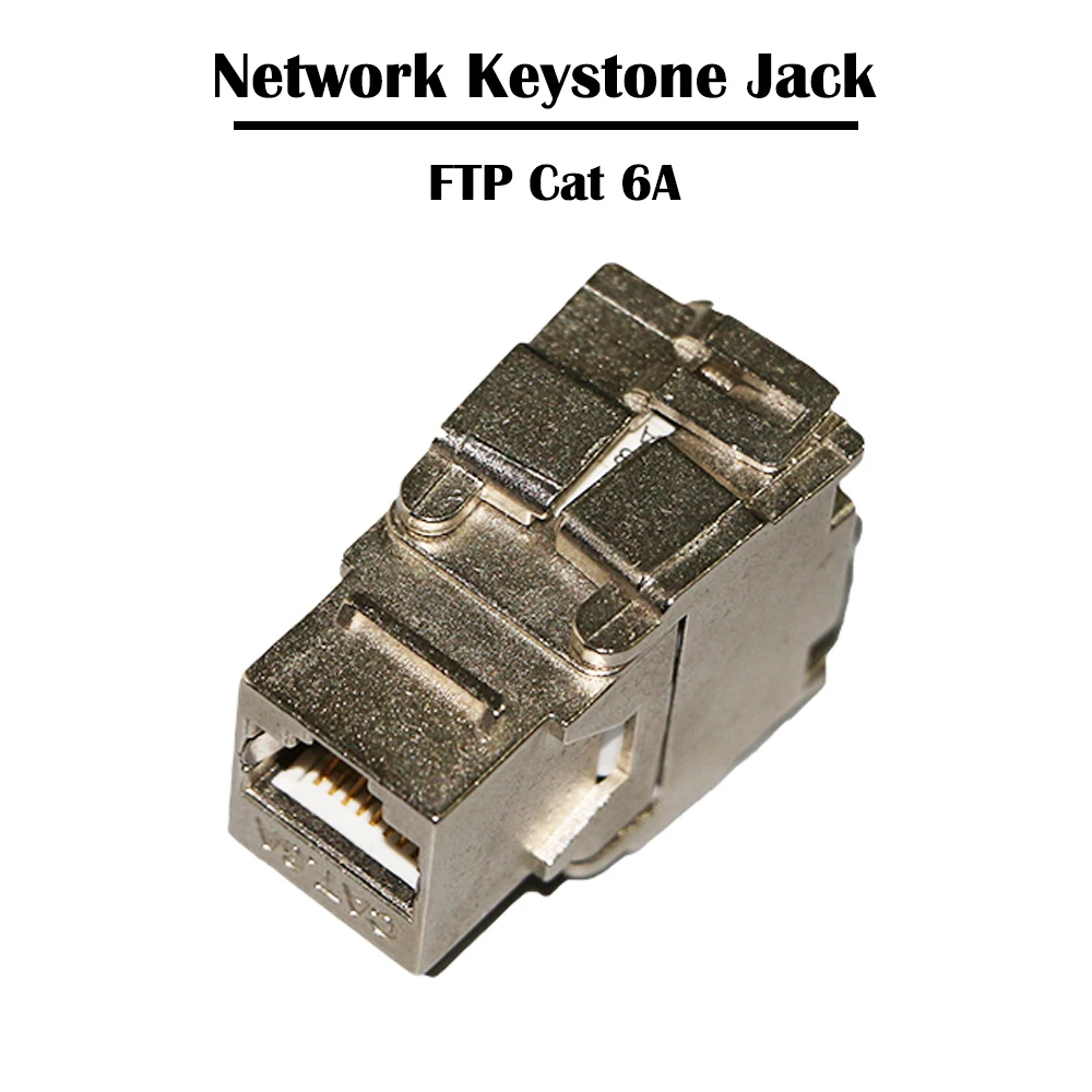 Тестер Fluke 5 шт./лот FTP Cat 6A Keystone Jack сетевой кабель RJ 45 портов Ethernet коммутационная