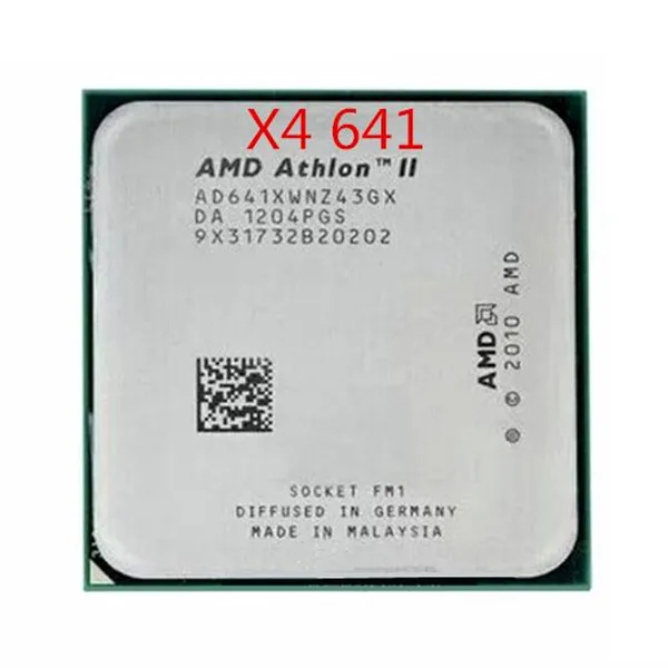 Четырехъядерный процессор AMD Athlon II X4 641 FM1 100% рабочий процессор| |
