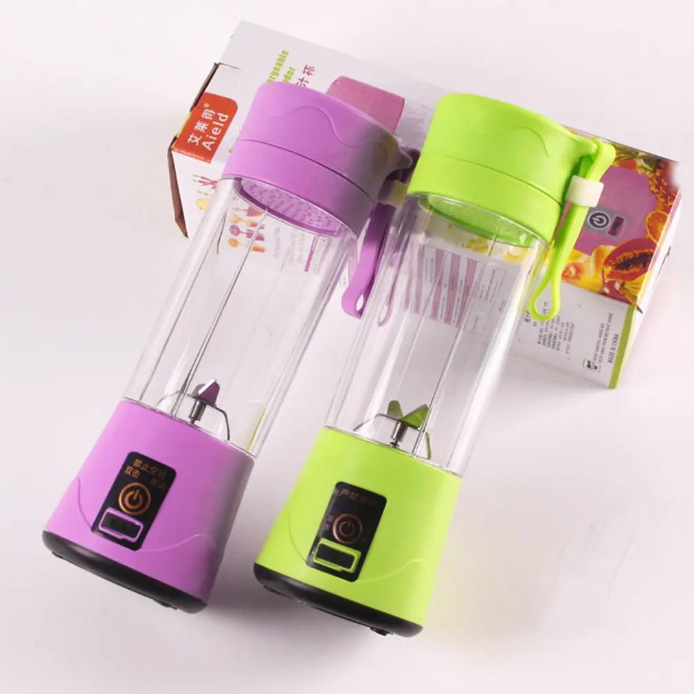 Электрическая чашка для смешивания сока профессиональная 4 лезвия мини