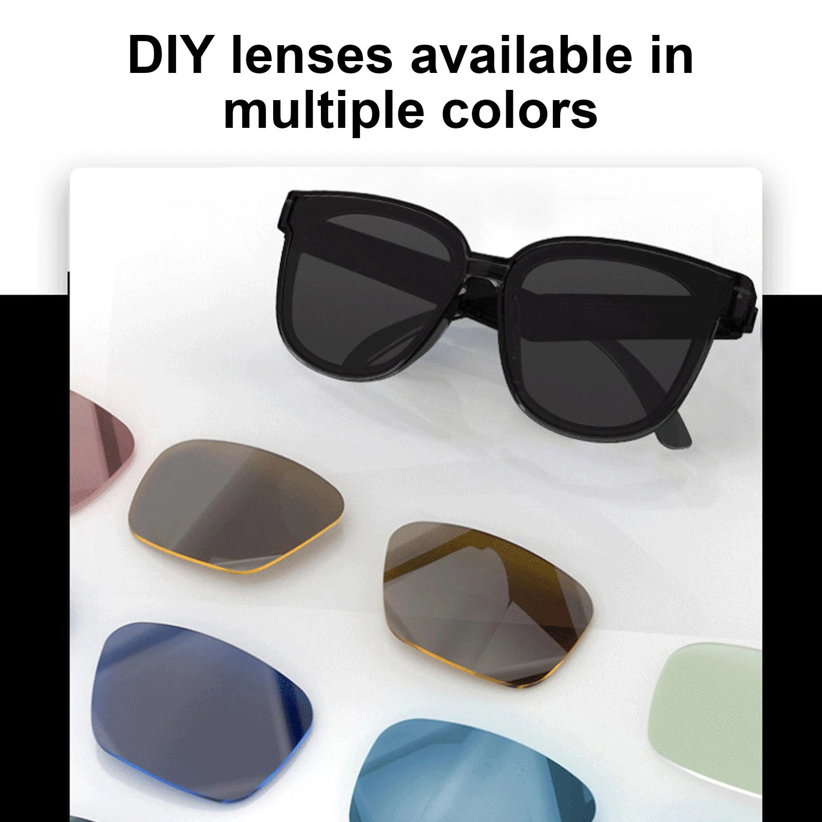 

2021 New Smart Sport Sunglasses Bluetooth 5.0 Wireless Stereo Audio Music Sound Sunglass Sports Headset Headphone With Mic