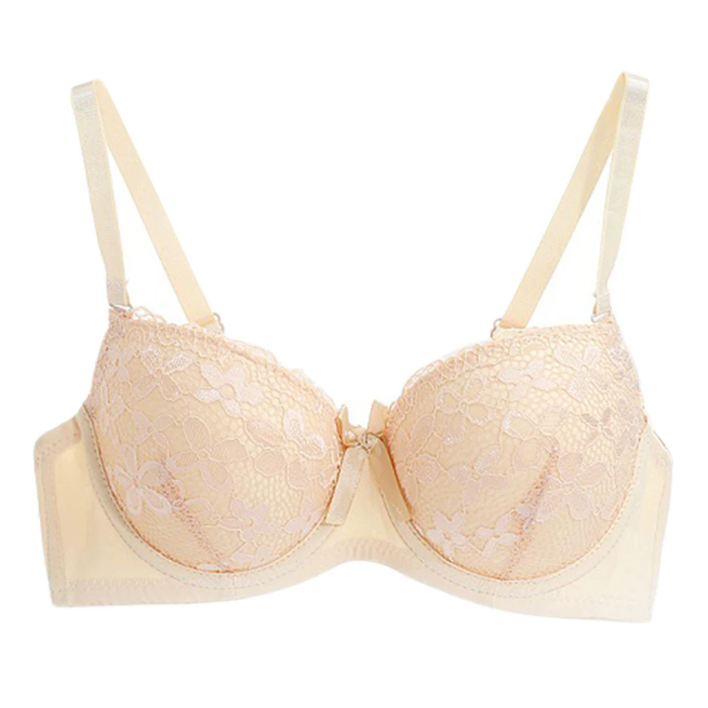 Нижнее белье женское кружевное бесшовное размера плюс дышащий Тонкий