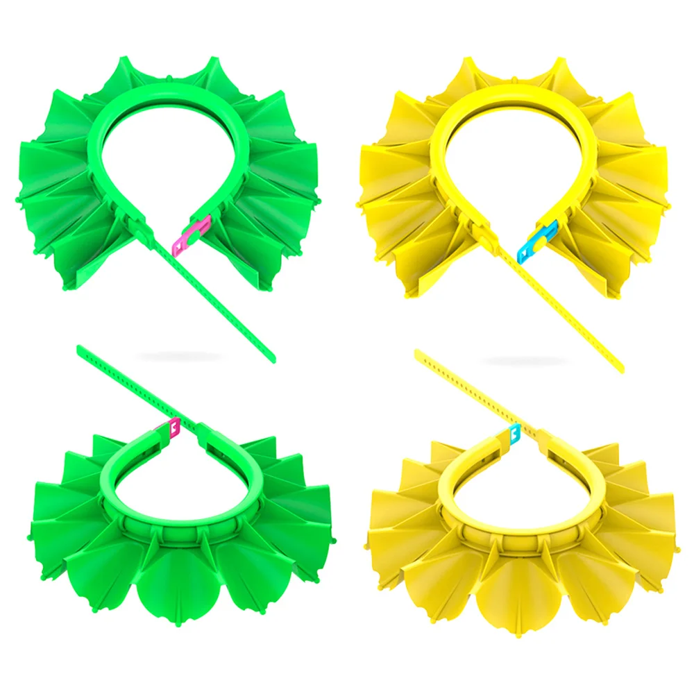 

Kids Shampoo Shower Bathing Cap Bath Protect Adjustable Cap for Baby Wash Hair Shield Children Bathing Hat