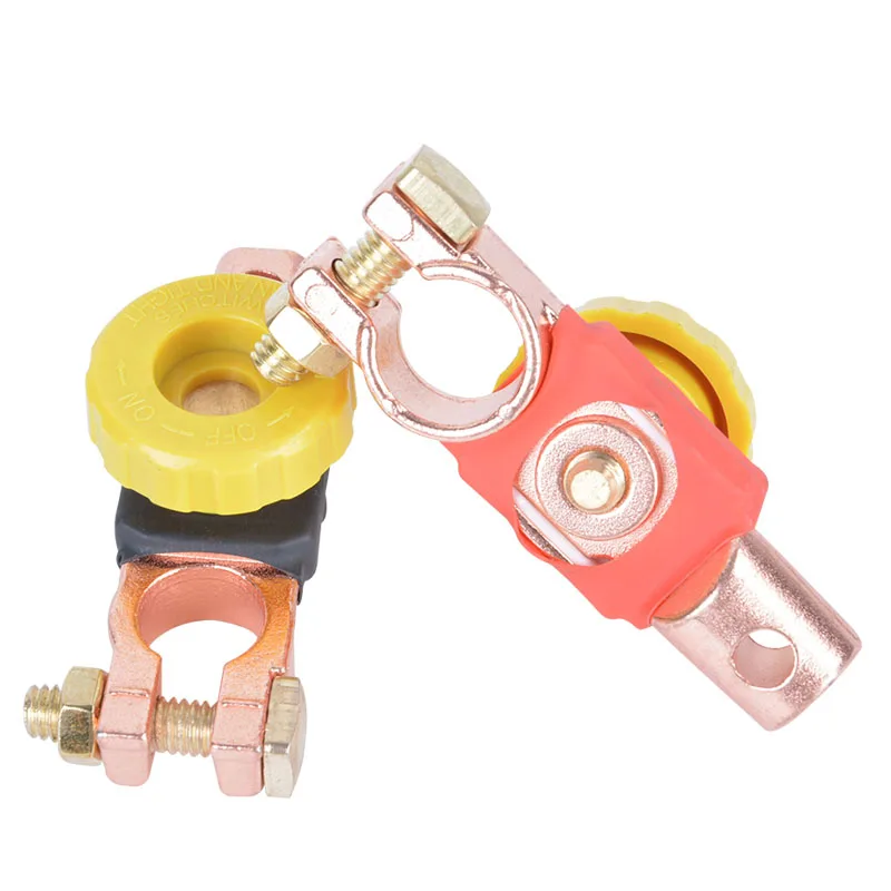 Универсальный главный выключатель аккумулятора клеммный изолятор с желтой