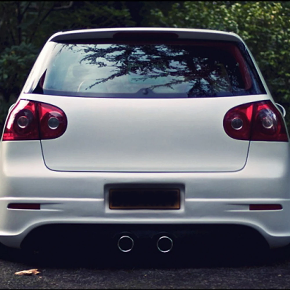 R32 MK5 углеродного волокна комплект задней части кузова бампер для Volkswagen VW Golf5 2005
