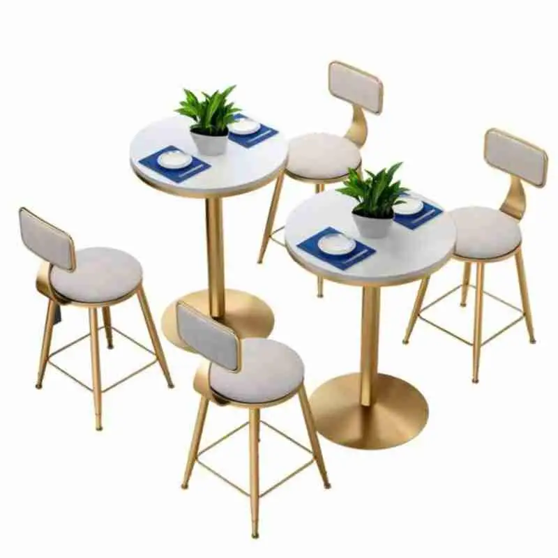 Сетчатые столы и стулья для чайного магазина комбинированные десертного