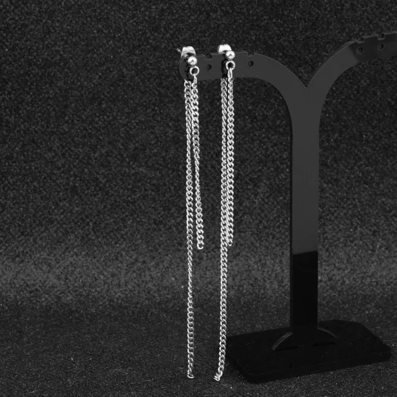 Модные не выцветает ухо шпильки личности до и после ношения сексуальный комплект