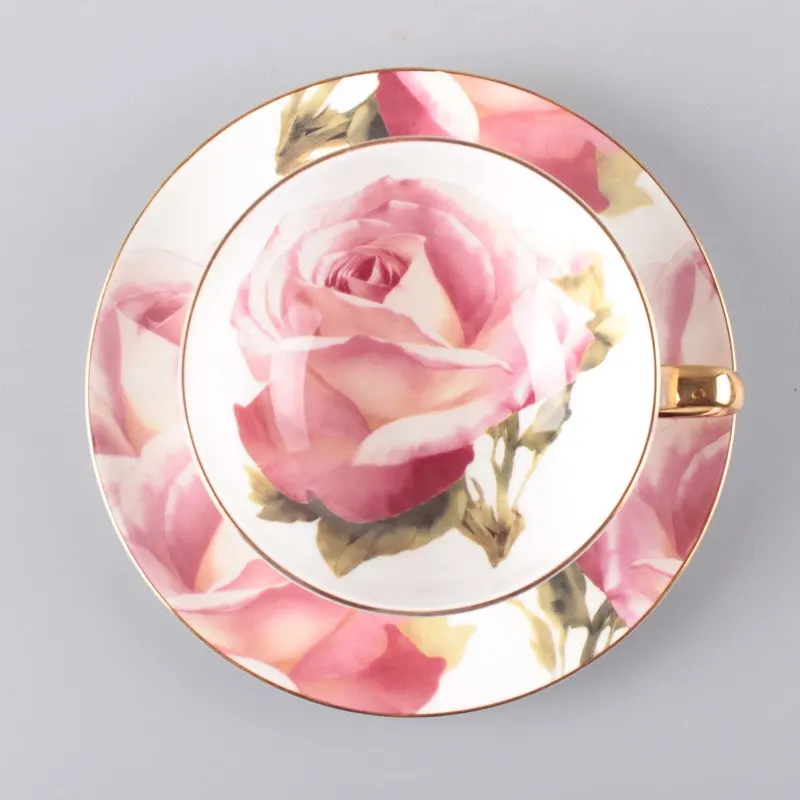 Набор кофейных чашек из костяного фарфора керамические чайные чашки с