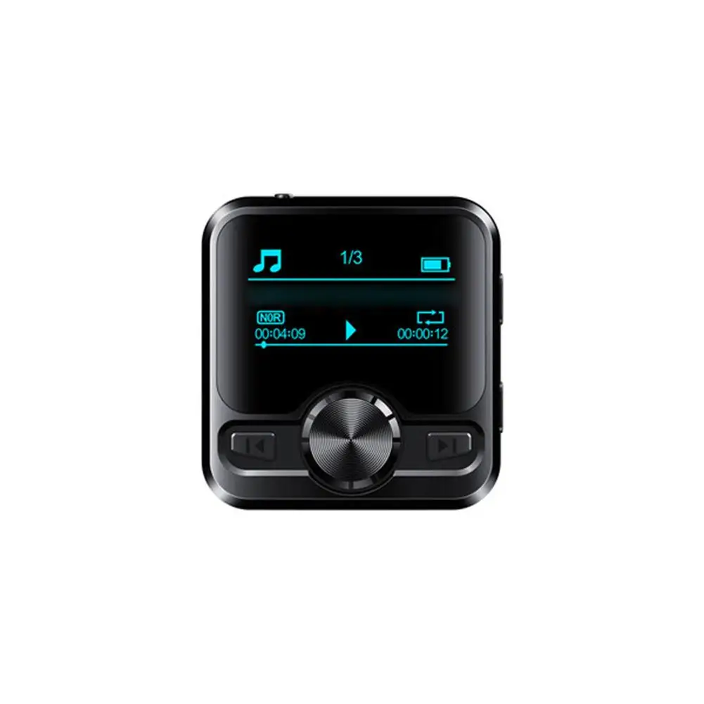 Новейший 1,2 дюймовый OLED цветной дисплей M9 HIFI Спортивный Bluetooth клип MP3 плеер Диктофон Hifi MP3