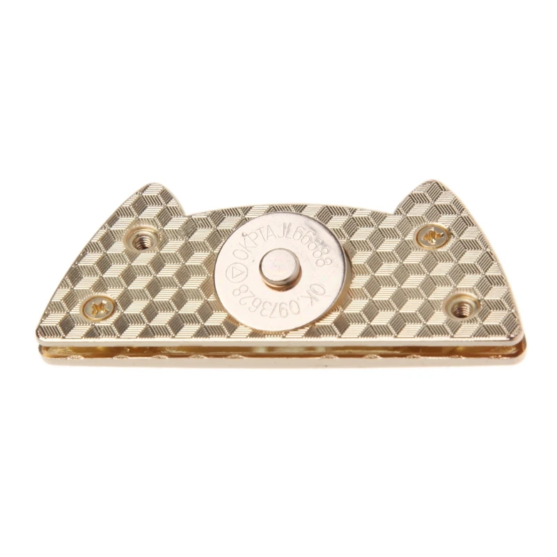 Милая кошка Магнитная застежка-молния кнопка нажмите заклепки для кошельков