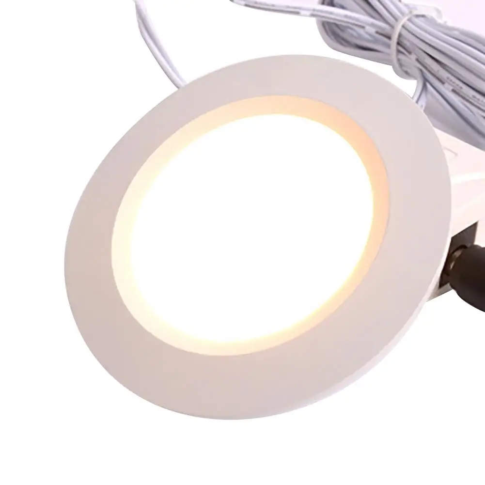 3W 12V светодиодный под шкаф светильник Алюминий Дисплей чехол s для Кухня счетчик