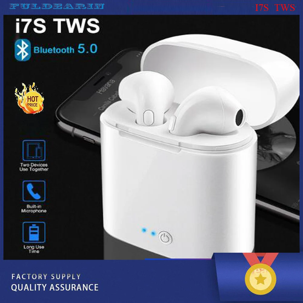 Trulyplus новый продукт tws наушники портативные стерео i7s|Наушники и гарнитуры| |