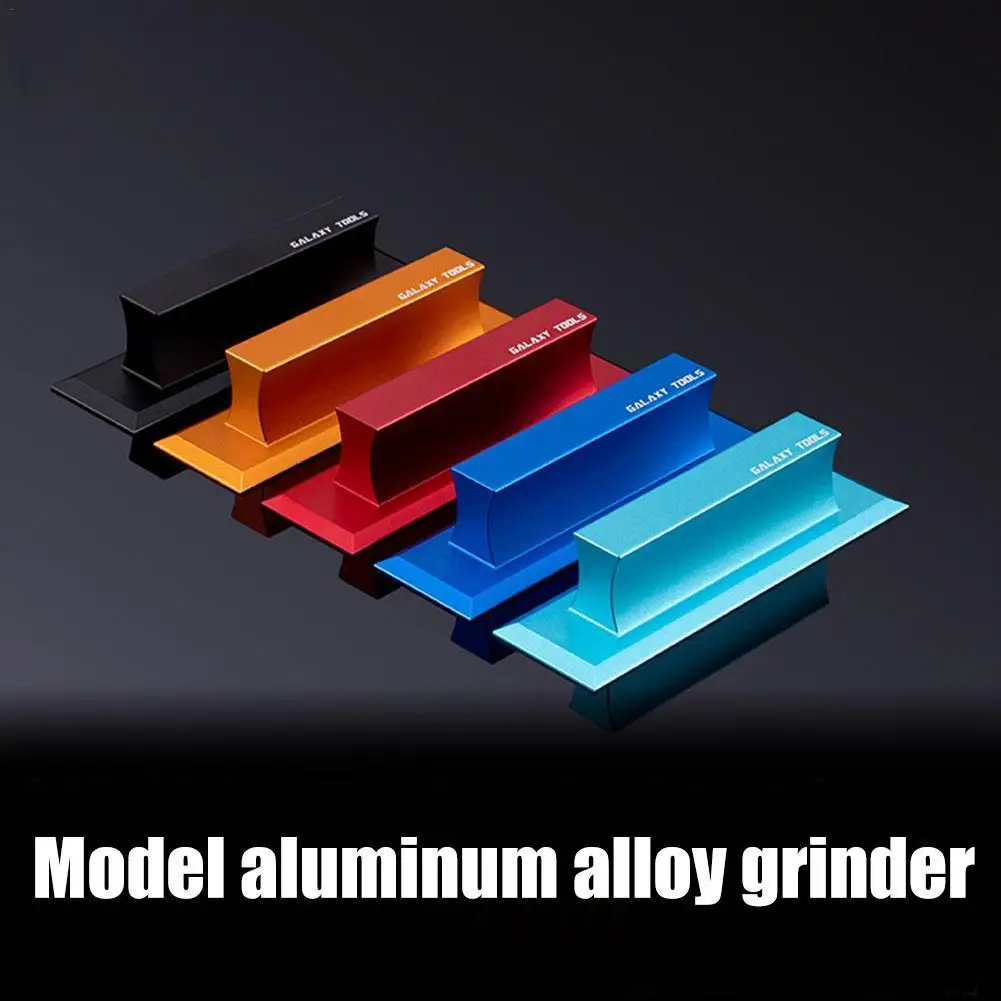 

Model Aluminum Alloy Gundam Military Grinding Block Grinding Tool Handheld Sandpaper Grinder