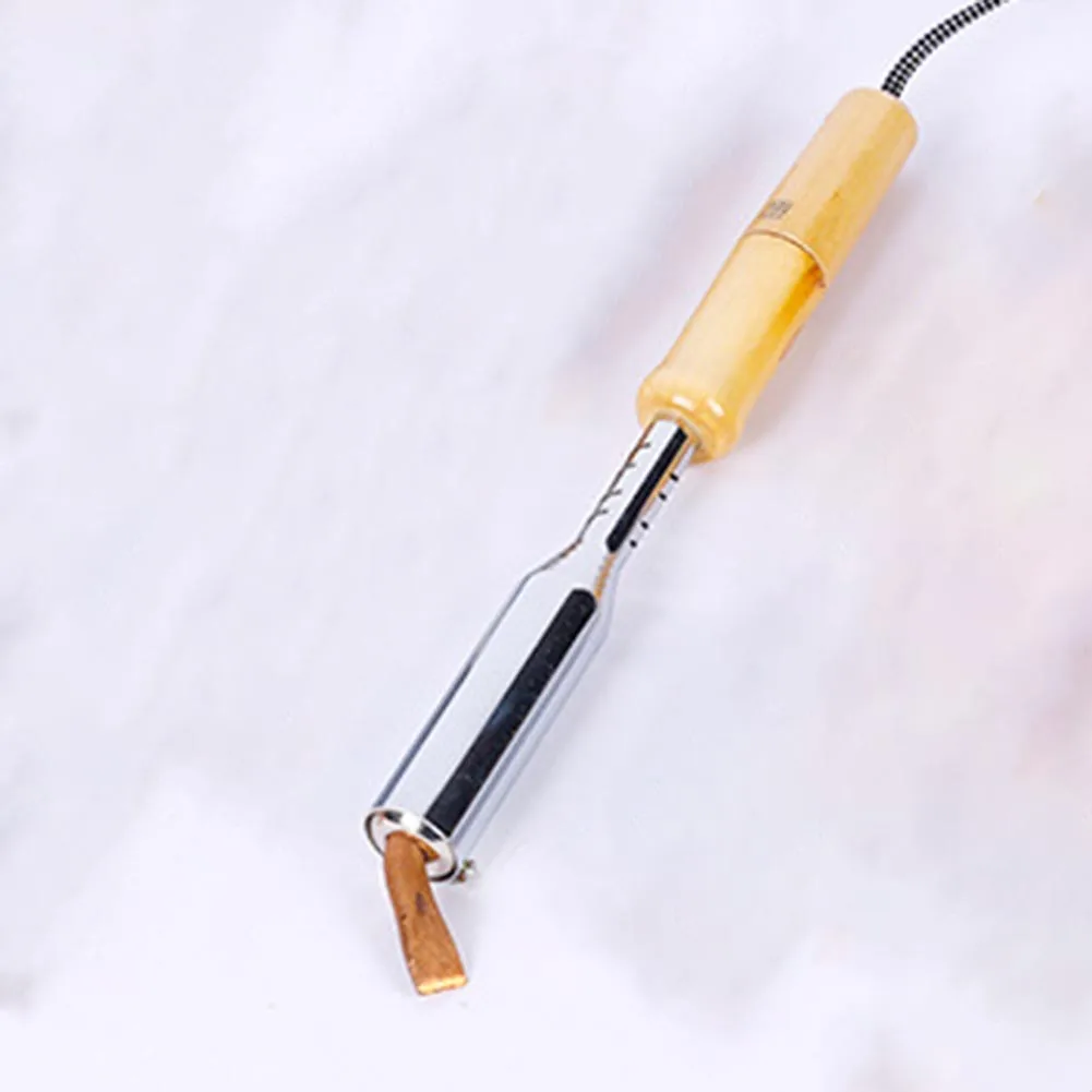 

75 Electric Soldering Iron External Heating Type Solid Ceramic Heater Plastic Welding Kit Chisel Tip Tpo Teo PP Repair Rod