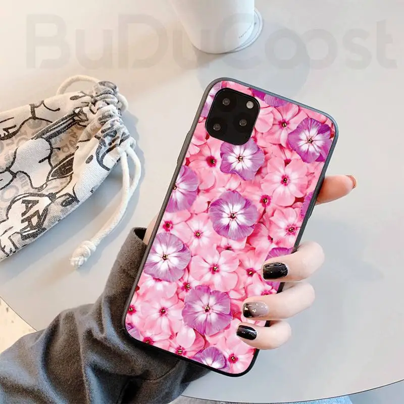 

Customary Feminine flowers Soft Phone Case Capa For iphone 11 Pro11 Pro Max X XS XR XS MAX 8plus 7 6splus 5s se 7plus case