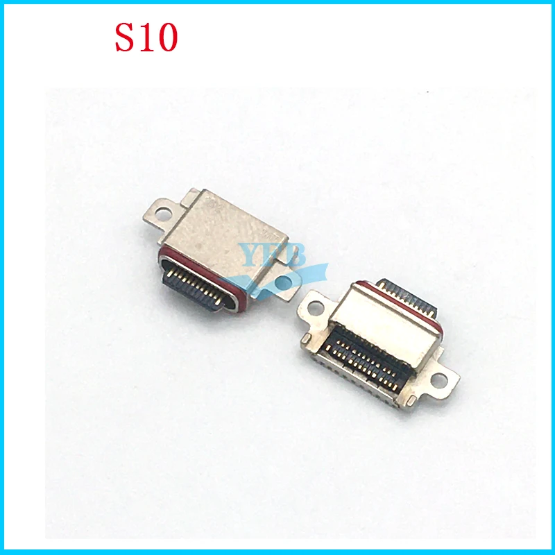 10 шт. для Samsung Galaxy S10 S20 Plus USB зарядный порт разъем micro Jack док-станция Запасная часть |