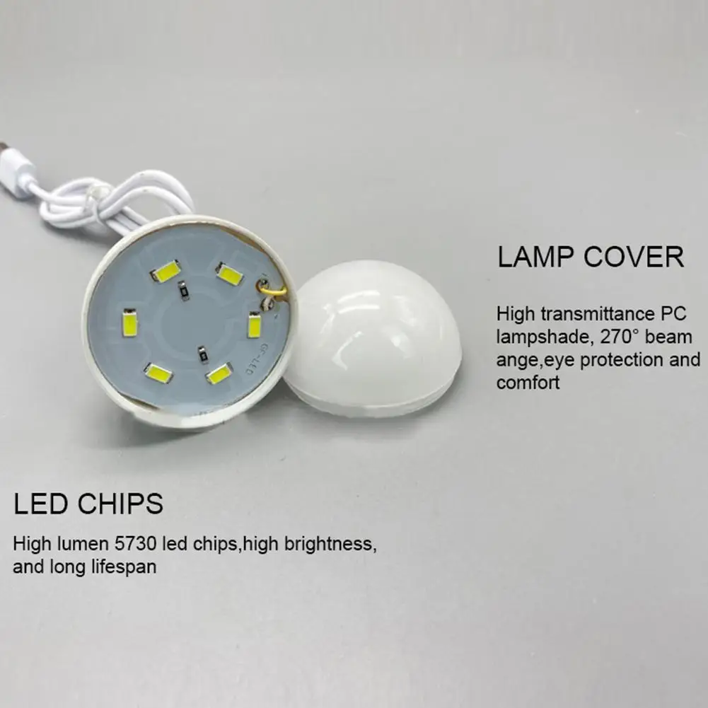 

5V Bulb Low Voltage Led Bulb USB Bulb Outdoor Bulb Portable Outdoor Camping Lamp USB Lamp For Tent Camping Gear
