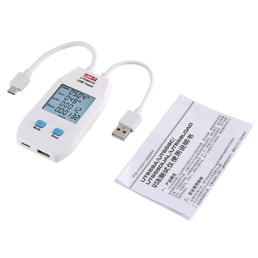 

USB Power Meter LCD USB Tester Detector Voltmeter Ammeter Voltage Current Digital Power Capacity Tester