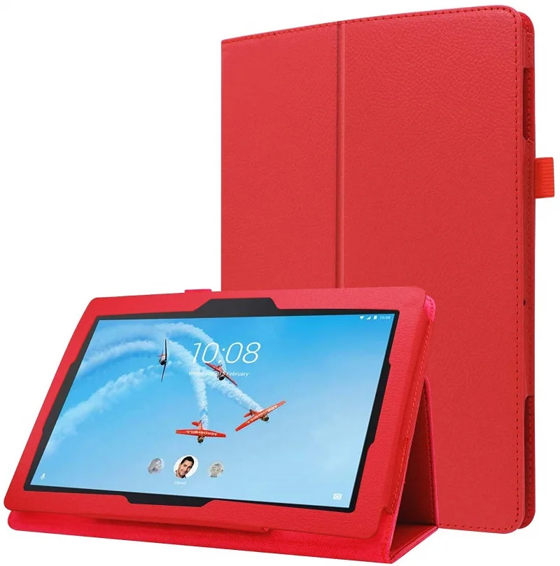 Ультратонкий Магнитный чехол для lenovo Tab E10 10," TB-X104F Smart из искусственной кожи, чехол с функцией автоматического сна/пробуждения Tab E10 TB-X104F чехол s