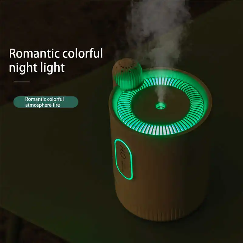 

Mini 330ML Cactus Air Humidifier 2000mAh Rechargeable Battery USB Portable Ultrasonic Cool Mist Aroma Essential Oil Diffuser