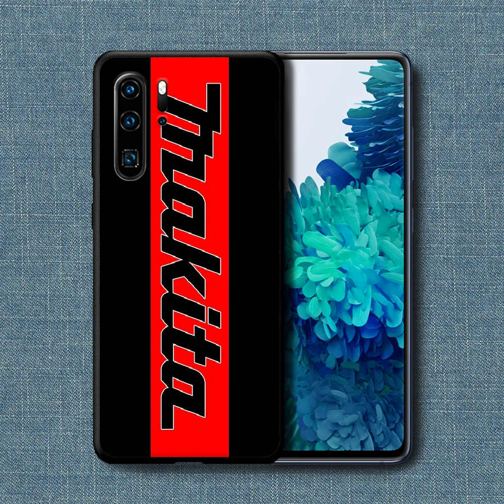 

Makita Phone Case For Huawei P Mate Smart 10 20 30 40 Lite Z 2019 Pro black Shell Tpu Funda Luxury Cell Silicone Coque Pretty
